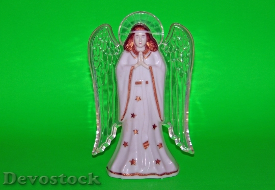 Devostock Angel Plastic Christmas Xas 0 4K