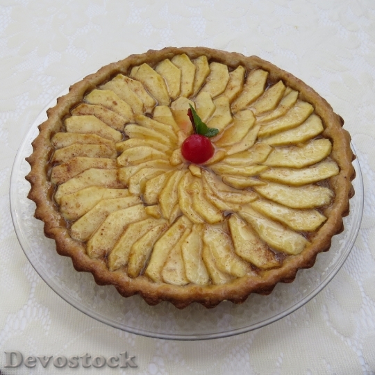 Devostock Apple Pie Cakes Deserts 4K
