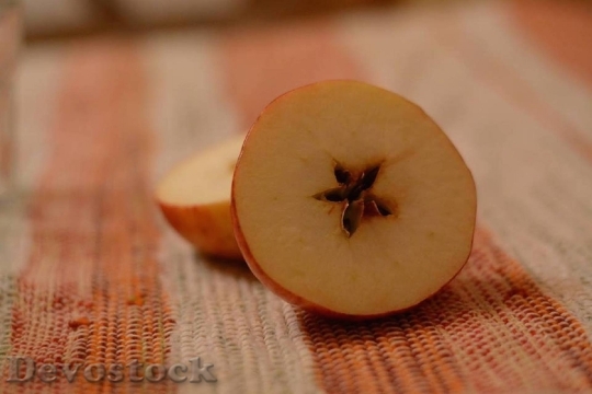 Devostock Apple Star Fruit Chritmas 4K