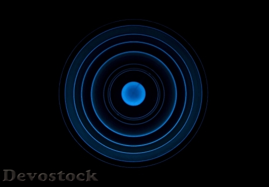 Devostock Art Lights Blue 47676 4K