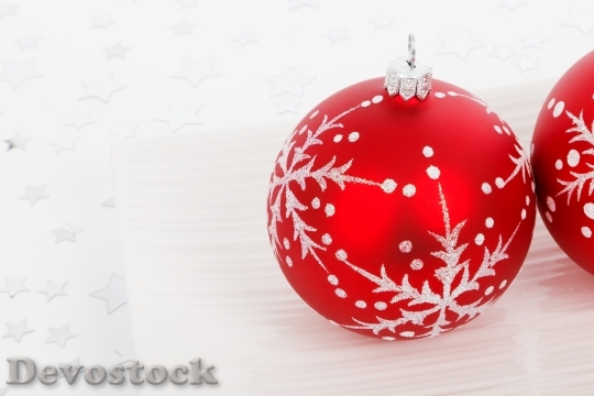 Devostock Ball Bauble Christmas Decoraton 0 4K