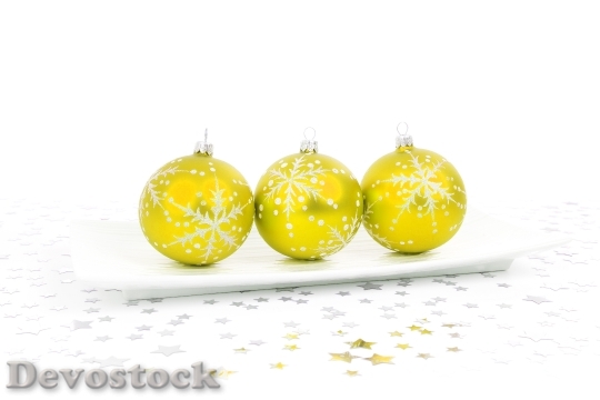 Devostock Ball Bauble Christmas Decoraton 1 4K