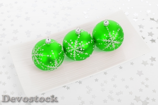 Devostock Ball Bauble Christmas Decoraton 8 4K