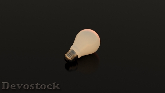 Devostock Blur Light Bulb Lighting 78427 4K