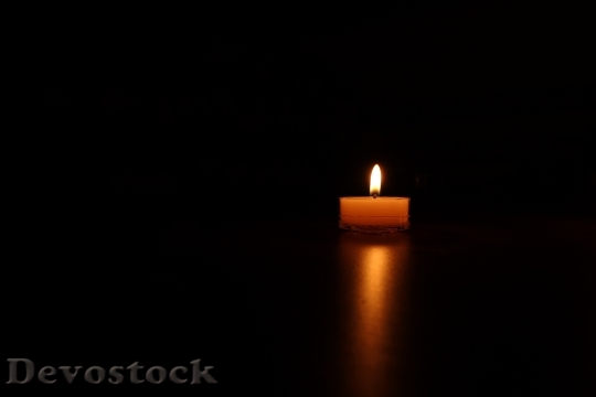 Devostock Candles Candlelight Light ax 3 4K