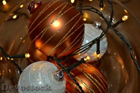 Devostock Christmas Christmas Bulbs 114885 4K