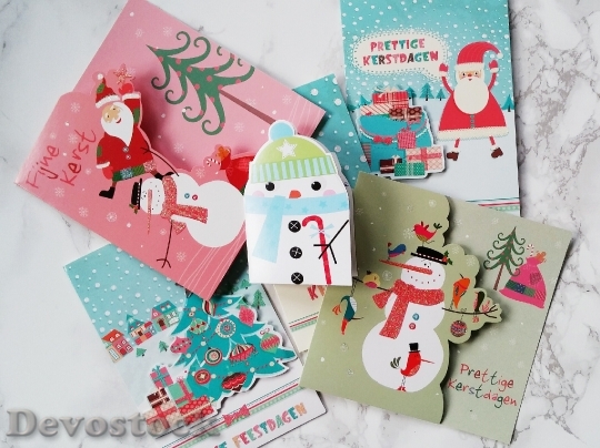 Devostock Christmas Christmas Cards 114954 4K