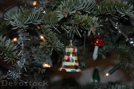 Devostock Christmas Christmas Tree arty 4K