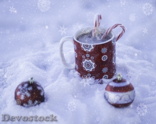Devostock Christmas Holiday SnowCard 4K