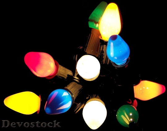 Devostock Christmas Lights ColorsXmas 4K