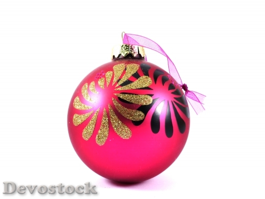 Devostock Christmas Ornament Merry Chritmas 4K