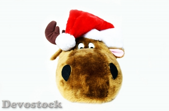 Devostock Christmas Reindeer Symbol Toy 4K