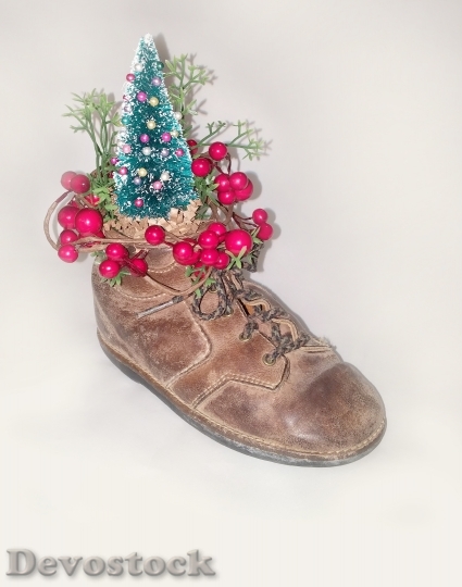 Devostock Christmas Shoe Decoration Hoiday 4K
