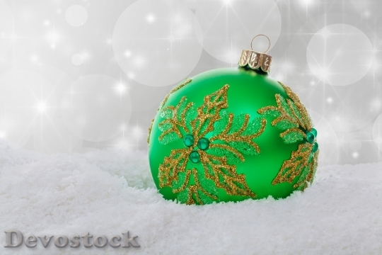 Devostock Christmas Snow Decoration Holiay 1 4K