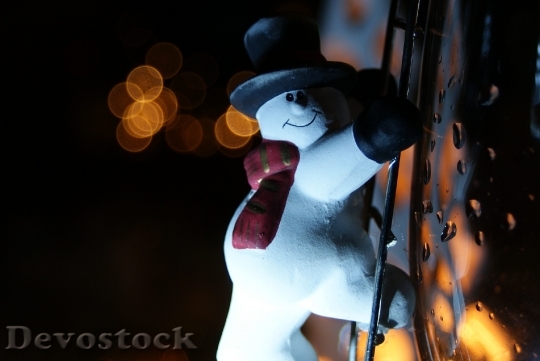 Devostock Christmas Snowman BockC3 0 4K