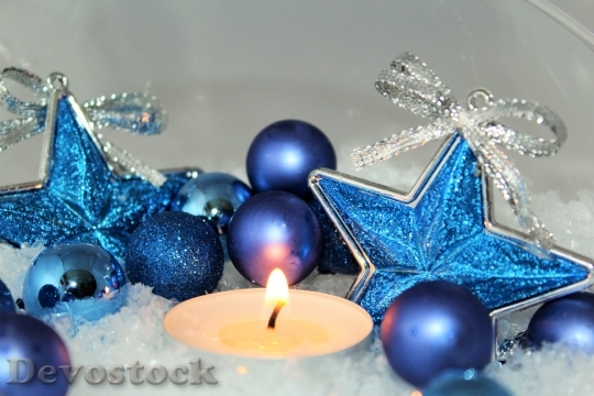 Devostock Christmas Star Background 100991 4K