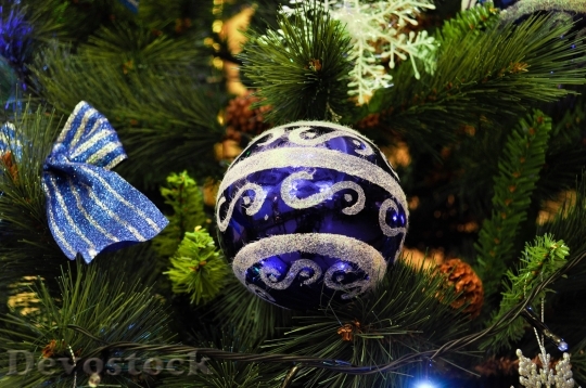 Devostock Christmas Tree Decoration Tee 0 4K