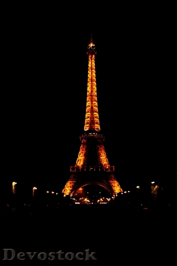 Devostock City Art Eiffel Tower 32363 4K