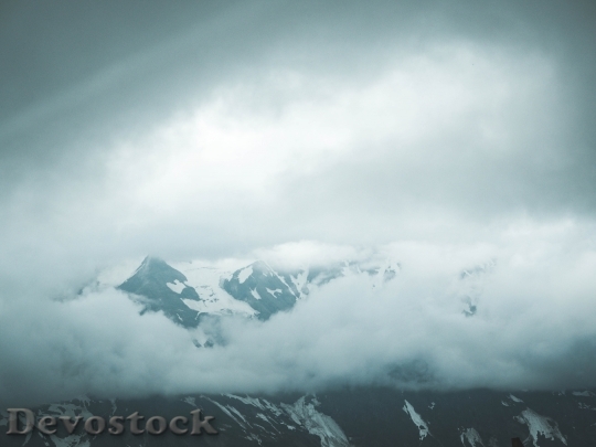 Devostock Cold Glacier Snow 145372 4K