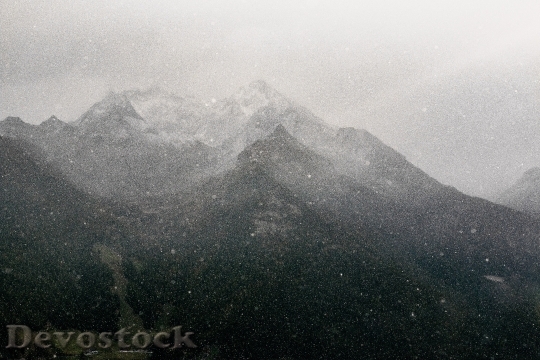 Devostock Cold Glacier Snow 91581 4K