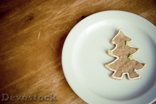 Devostock Cookie Biscuit Christmas weet 4K