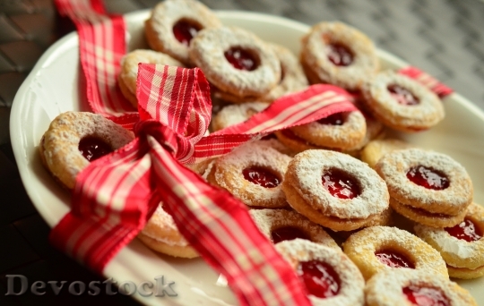 Devostock Cookie Christmas Cookies Pastres 4K