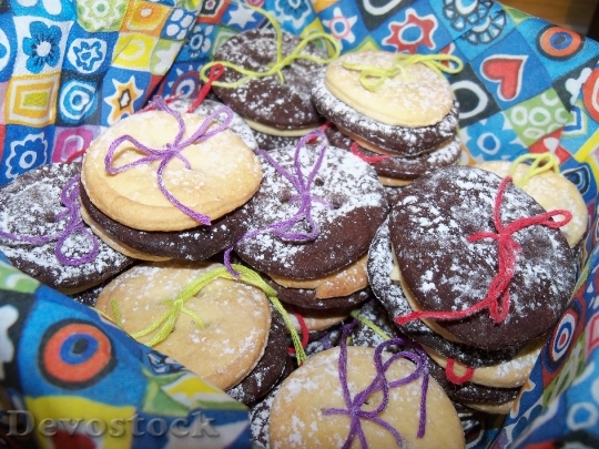 Devostock Cookies Christmas Birthday Avent 4K