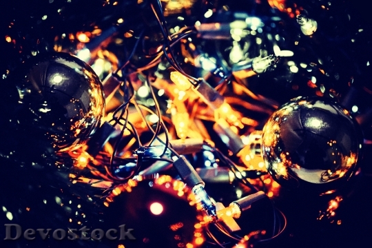 Devostock Dark Decoration Christmas 98942 4K
