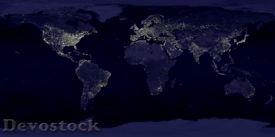 Devostock Earth Earth At Night Night Lights 41949 4K.jpeg