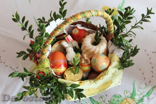 Devostock Easter Basket Tradition 138641 4K