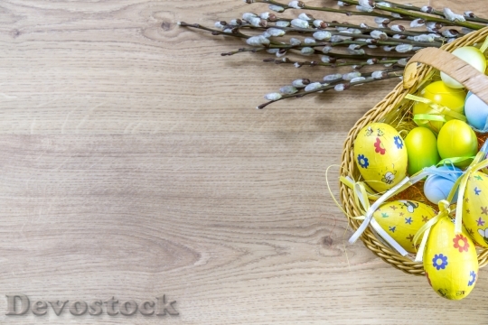 Devostock Eggs Basis Easter Smbol 4K
