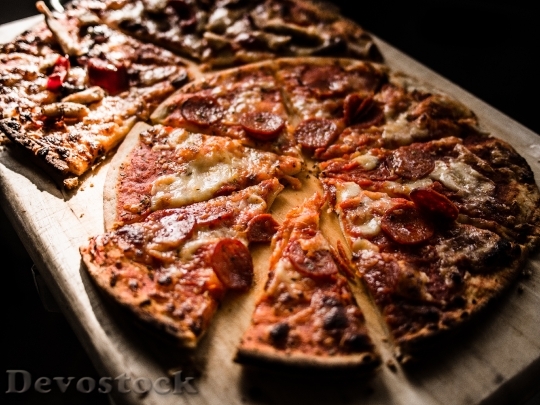 Devostock Food Wood Pizza 82561 4K
