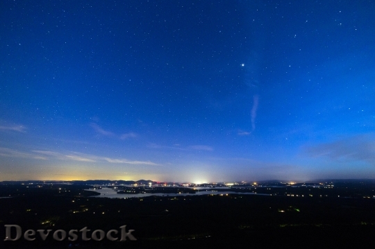 Devostock Landscape Sky Lights 14990 4K
