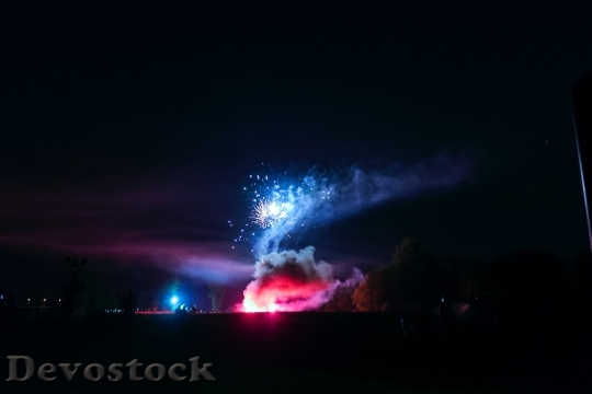Devostock Landscape Sky Lights 176436 4K