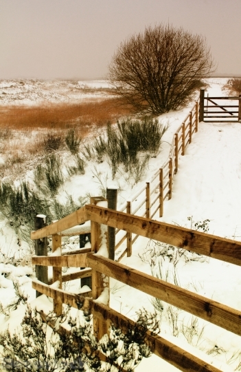 Devostock Landscape Winter Snow 109097 4K