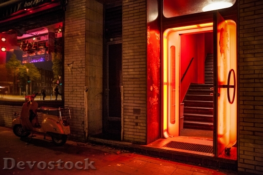 Devostock Light City Restaurant 19095 4K