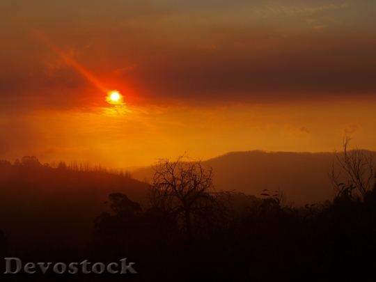 Devostock Light Dawn Landscape 10395 4K