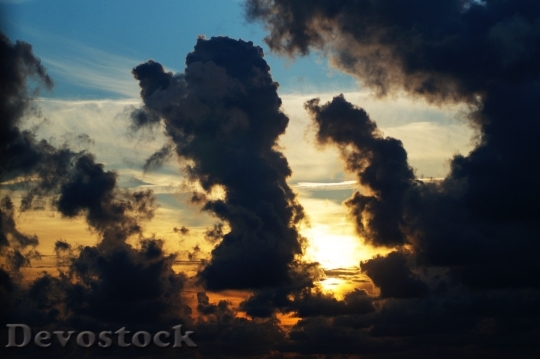 Devostock Light Dawn Landscape 22306 4K