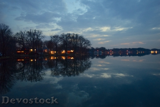 Devostock Light Dawn Landscape 71552 4K