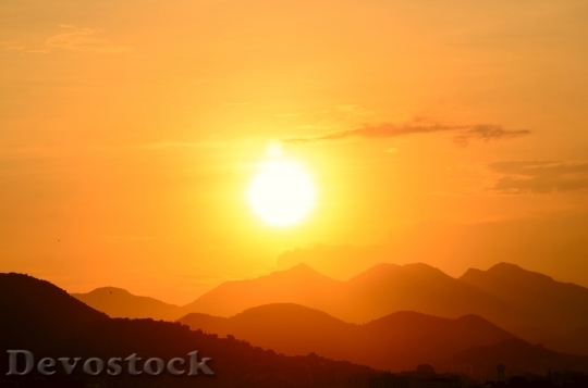 Devostock Light Dawn Landscape 85759 4K