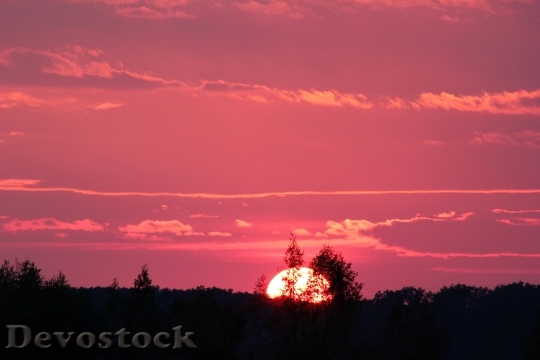 Devostock Light Dawn Landscape 89506 4K
