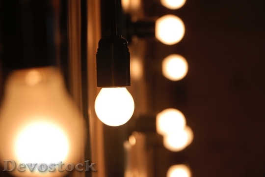 Devostock Light Lights Blur 37654 4K