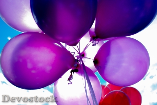 Devostock Light Purple Party 34196 4K