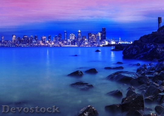 Devostock Light Sea City 40826 4K