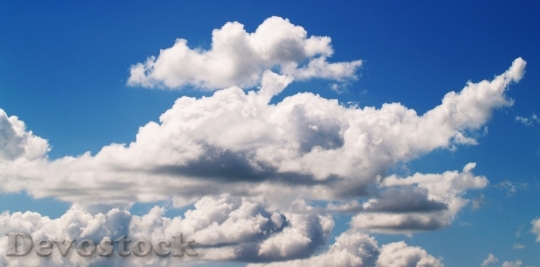 Devostock Light Sky Clouds 16596 4K