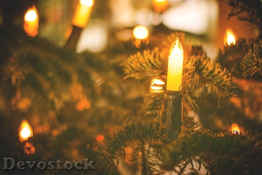 Devostock Lights Christmas Celebration 41819 4K