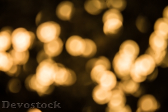 Devostock Lights Dark Blur 15549 4K