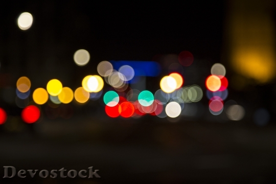 Devostock Lights Night Colorful 37214 4K