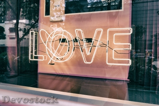 Devostock Love Heart Lights 22245 4K