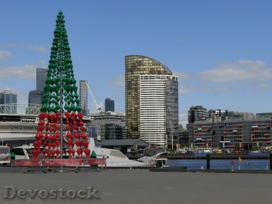 Devostock Melbourne Christmas CityTown 4K